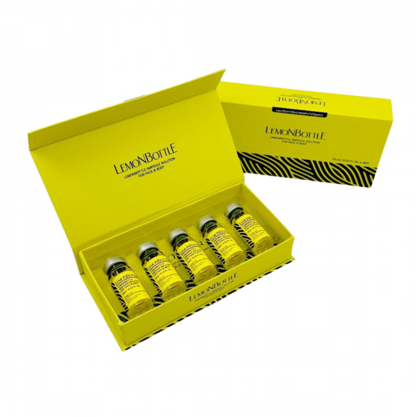 Lemon bottle box fat dissolving lipolyse 5x10ml Dermal Filler Sid Medicos 2nd