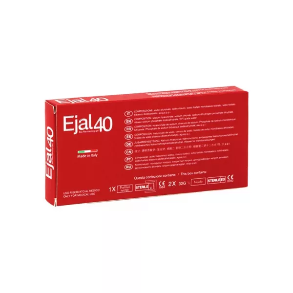 Ejal40 skinbooster Ejal40 dermal filler 1x2ml back