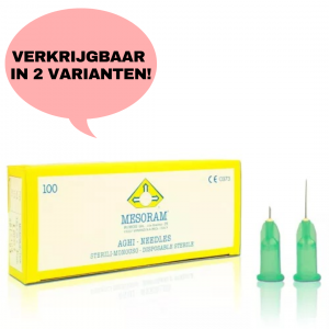MESORAM naalden 33 G canules 33 G