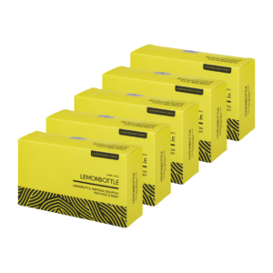 Lemon Bottle fat dissolver 5x10ml in 5 verpakkingen lipolyse